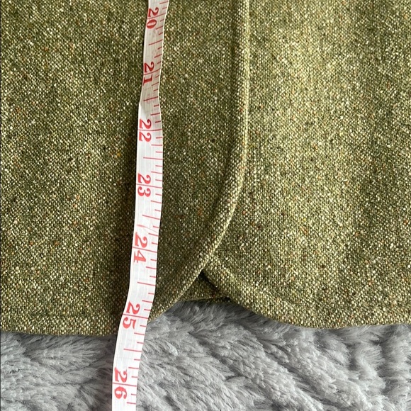 L.L. BEAN Classic Sage pistachio Green Tweed Blazer M prep old money countryside - Picture 10 of 10